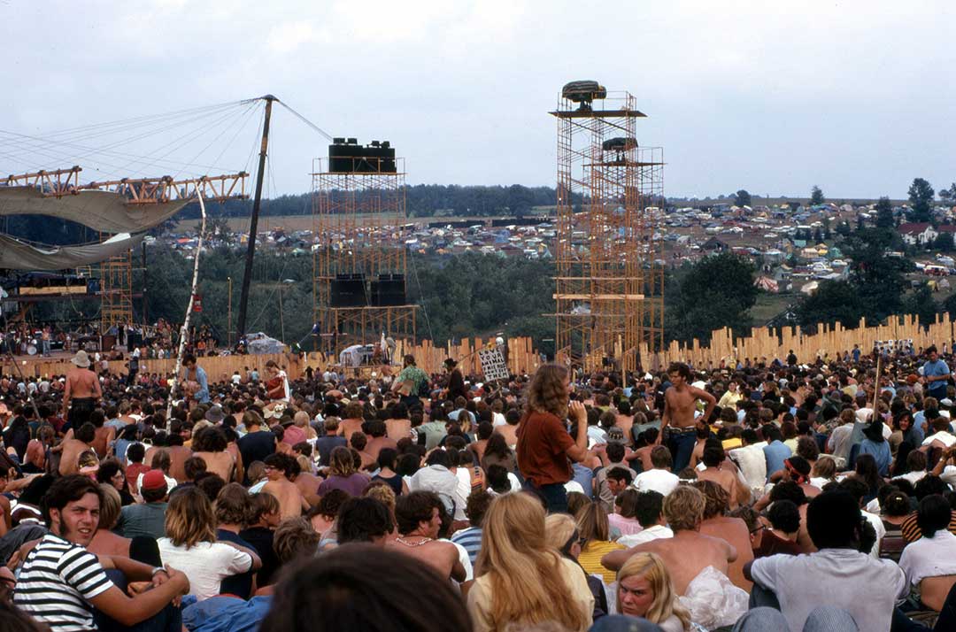 Woodstock Music and Art Fair festival in 1969