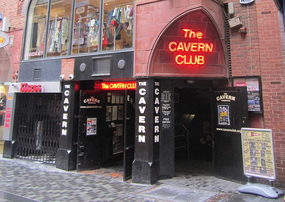 External view of the reopened Cavern Club in 2012