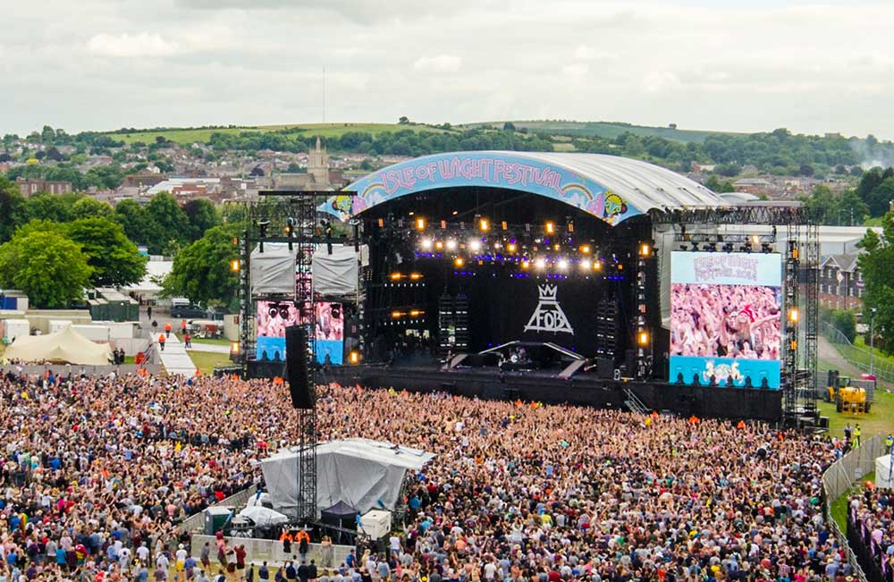 Isle of Wight Festival interracial photo Isle of Wight Festival photo picture