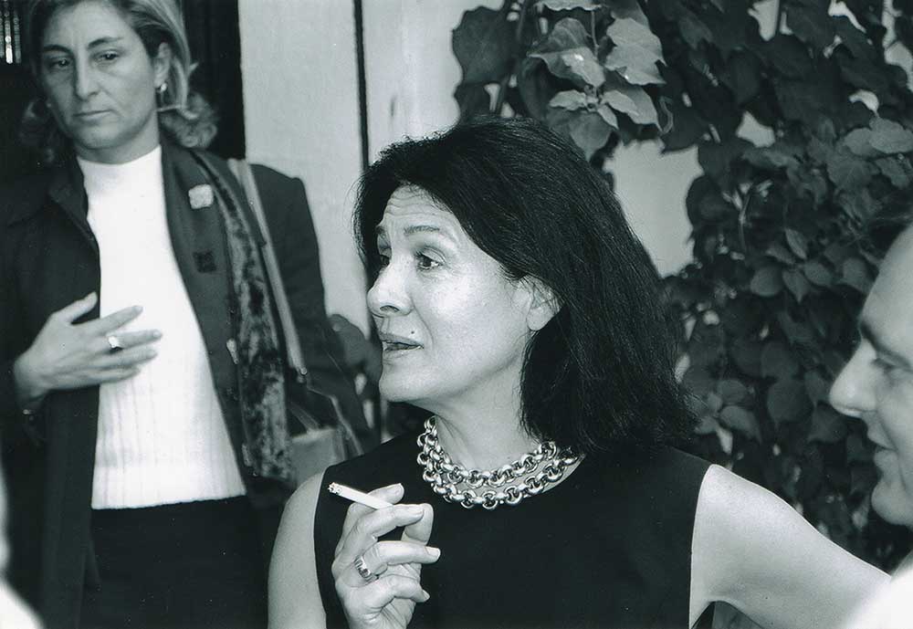 Portrait of Paloma Picasso in Malaga, Spain [date unknown]