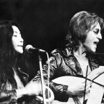 Lennon and Yoko Ono performing at the John Sinclair Freedom Rally in 1971