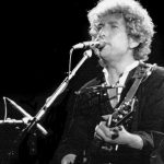 Bob Dylan performing in Barcelona, Spain, 1984
