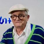 David Hockney portrait
