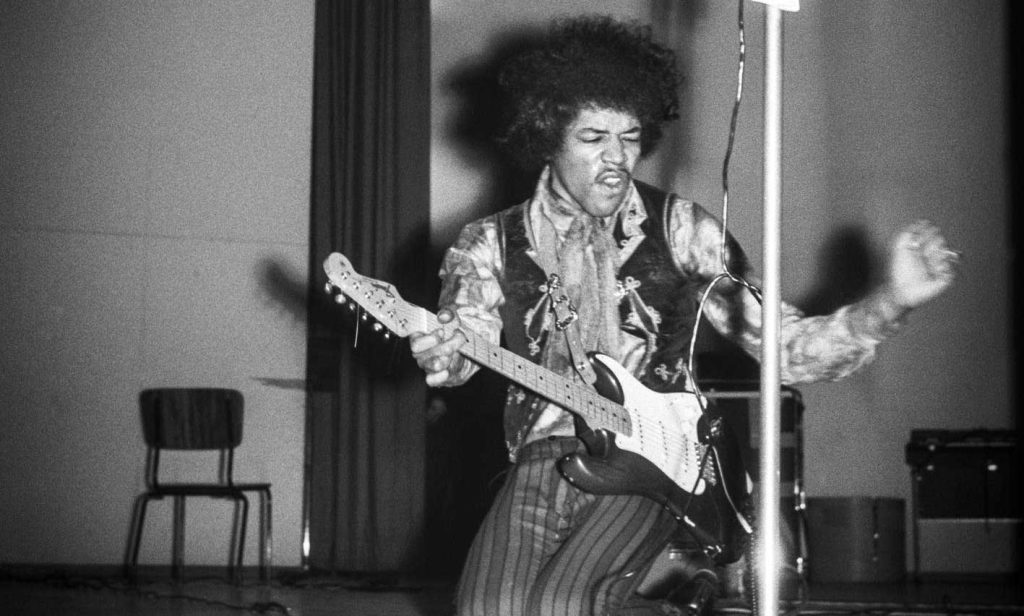 The Jimi Hendrix Experience performed at the Culture House in Helsinki (1967)