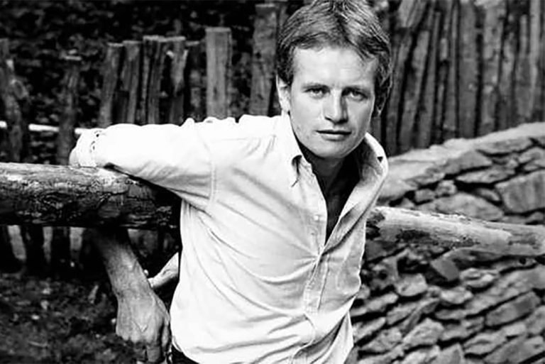 Portrait of Bruce Chatwin in a rural background (date unknown)