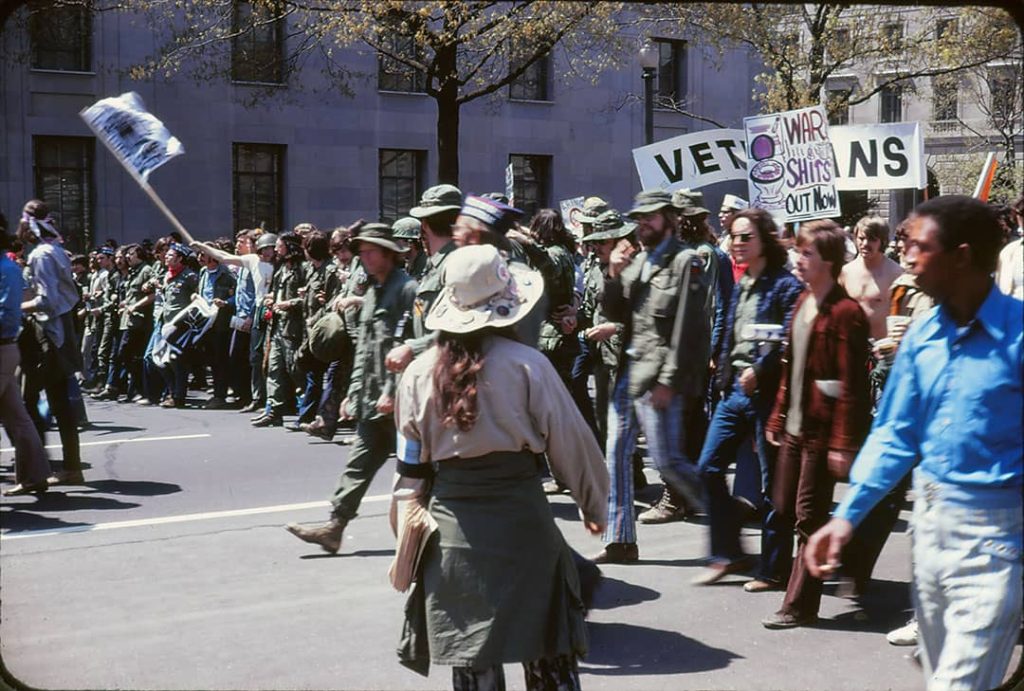 Anti-war protest against the Vietnam War in Washington, D.C. (1971)