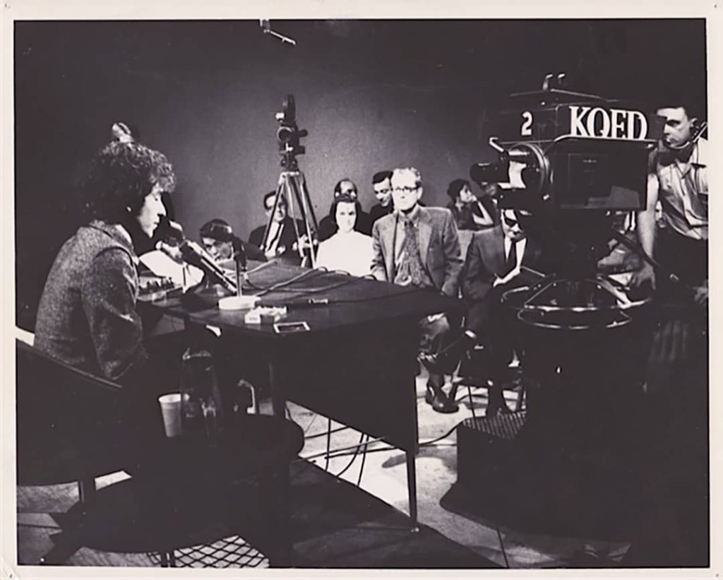 Bob Dylan's during his infamous press conference (1965)