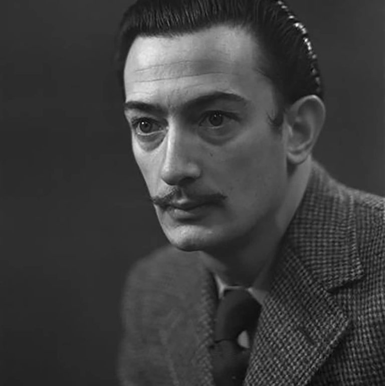 Studio portrait of Salvador Dalí (1936)