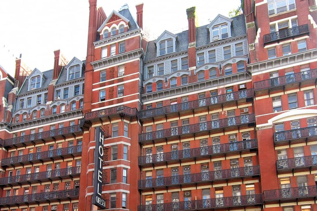 Hotel Chelsea's façade (2012)