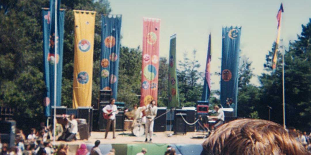 The Doors performing at Fantasy Fair and Magic Mountain Music Festival, Mount Tamalpais, Marin County, California, USA (1967)