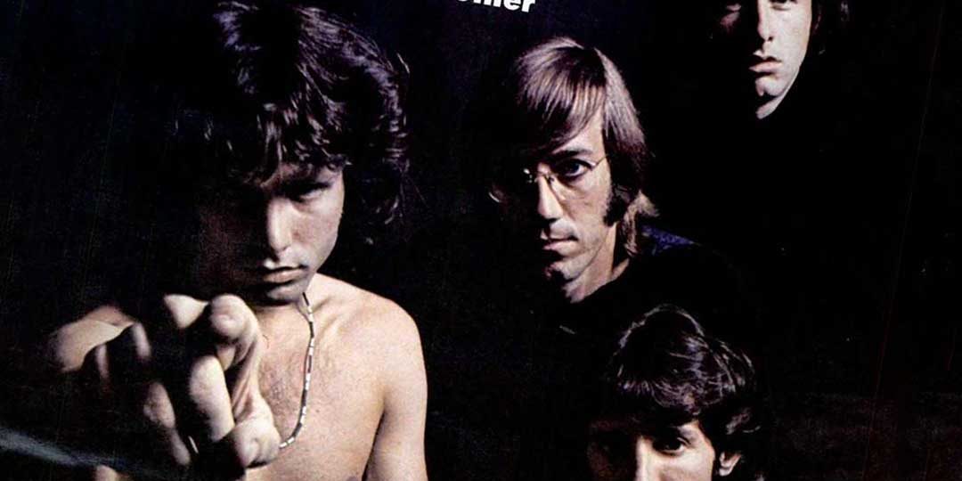 Advertisement for The Doors' single, 'People Are Strange' and B-side, 'Unhappy Girl' (1967)