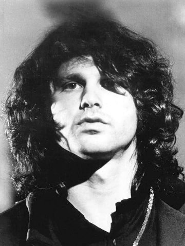 Portrait photograph of Jim Morrison (1969)
